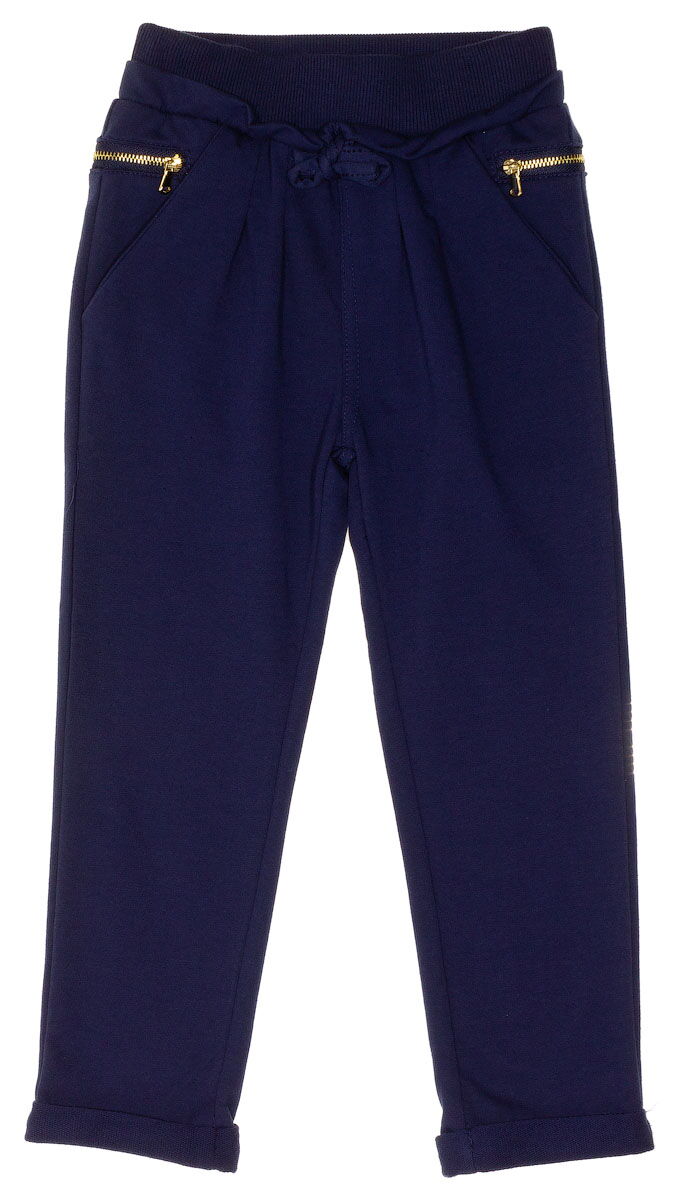 Спортивные штаны для девочки GLO-STORY темно-синие 1131 - цена