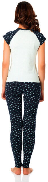 Комплект женский (футболка+штаны) BARWA мятный 0053/111 - размеры