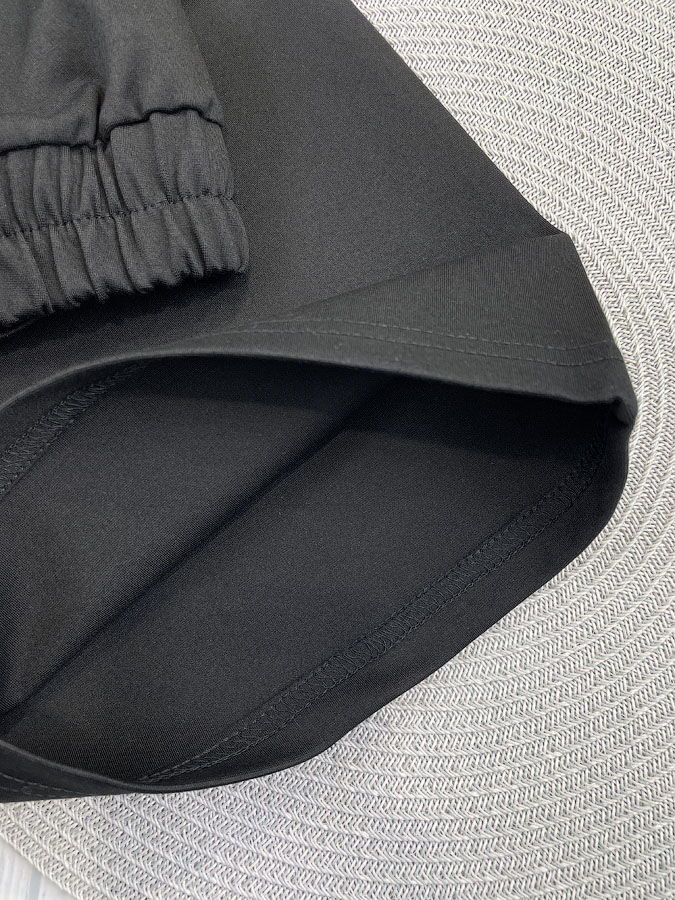 Брюки-палаццо школьные для девочки трикотаж Valza черные 5108 - картинка