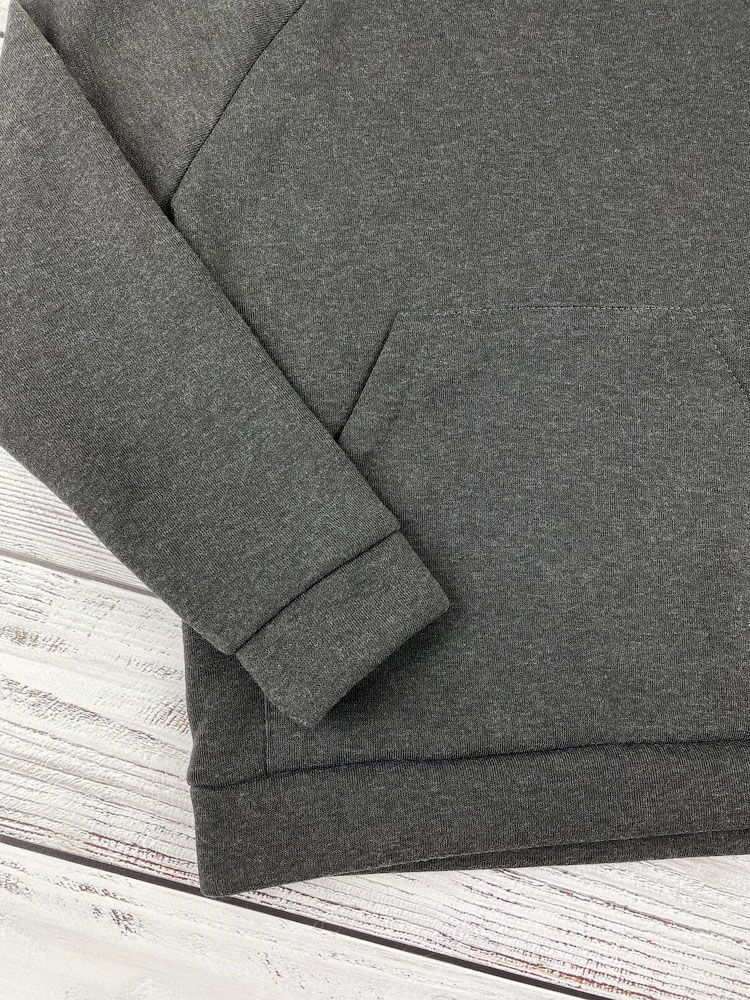 Утепленный спортивный костюм серый графит 2510 - размеры