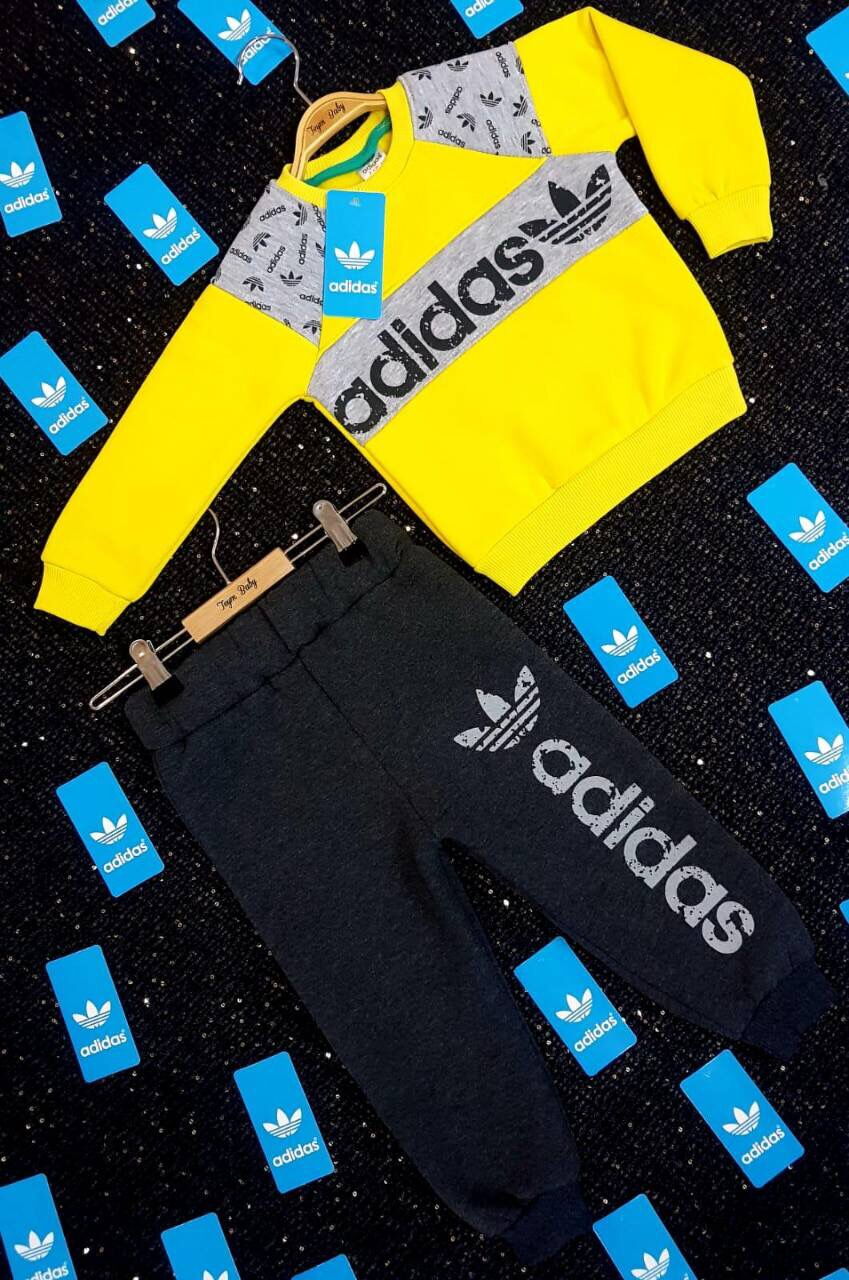 Спортивный костюм Adidas желтый - цена