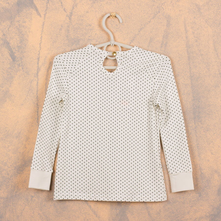 Блузка для девочки VVL-tex молочная 217/1 - фото