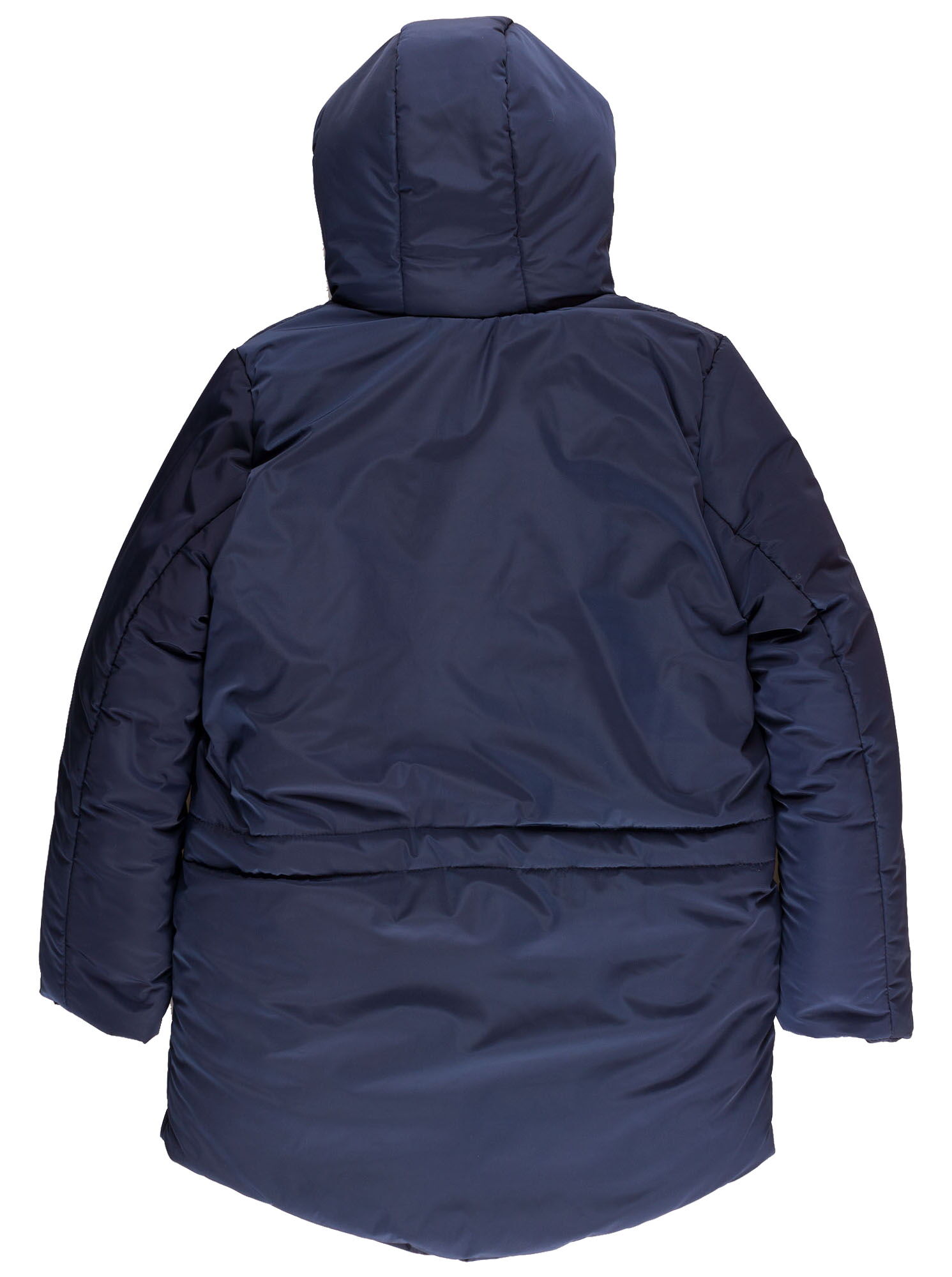 Куртка зимняя для мальчика Одягайко темно-синяя 20091 - размеры