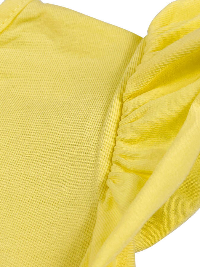 Футболка и шорты для девочки Единорог желтый 1527 - картинка