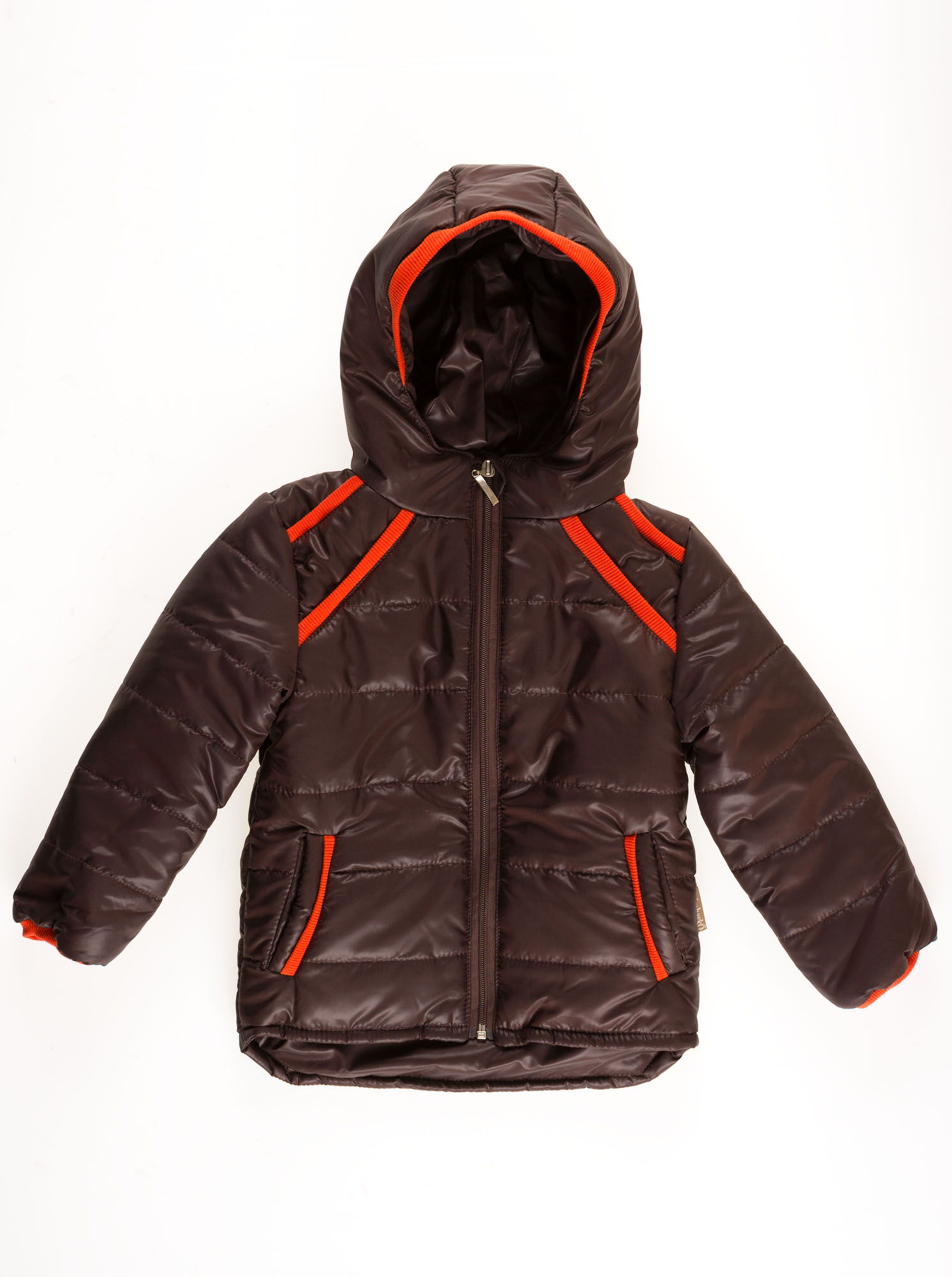 Куртка для мальчика ОДЯГАЙКО коричневая 22109О - цена