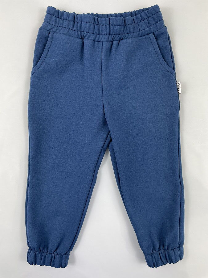 Спортивные штаны Semejka синие 0403 - цена