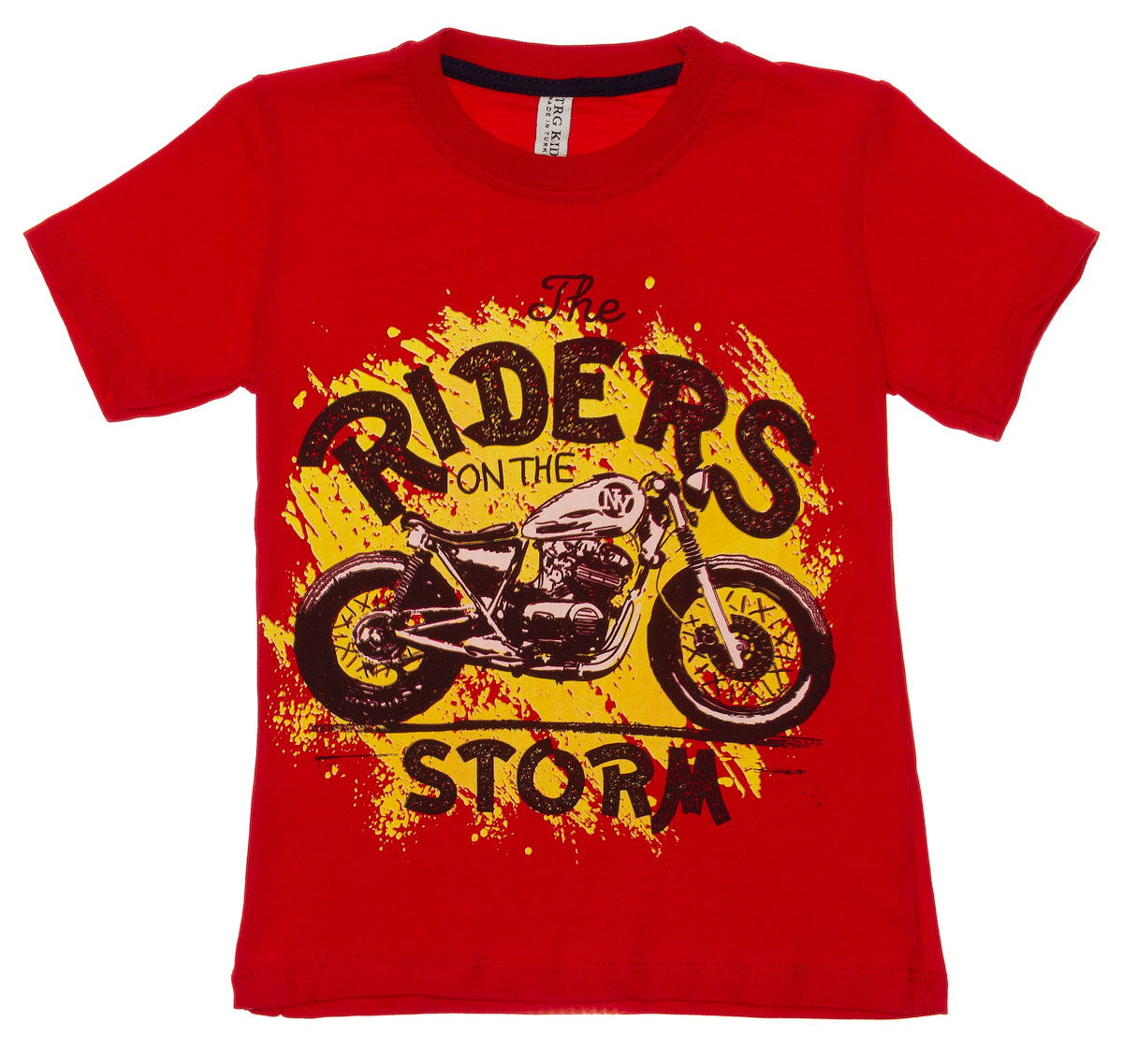 Футболка для мальчика Rider красная 574 - размеры