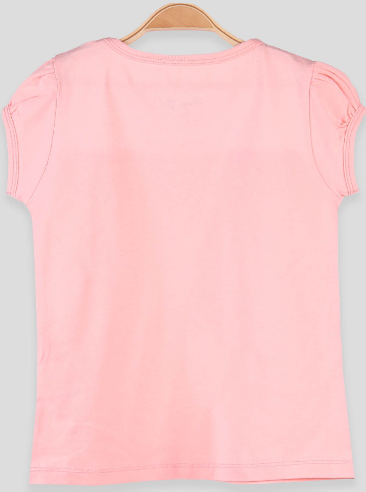 Трикотажная блузка для девочки Breeze персиковая 14516 - фото