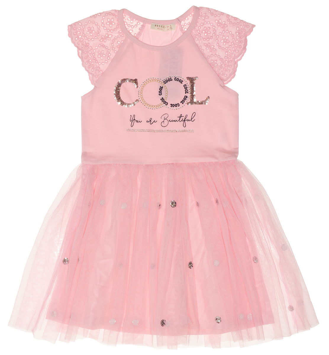 Нарядное платье для девочки Breeze COOL розовое 12762 - цена