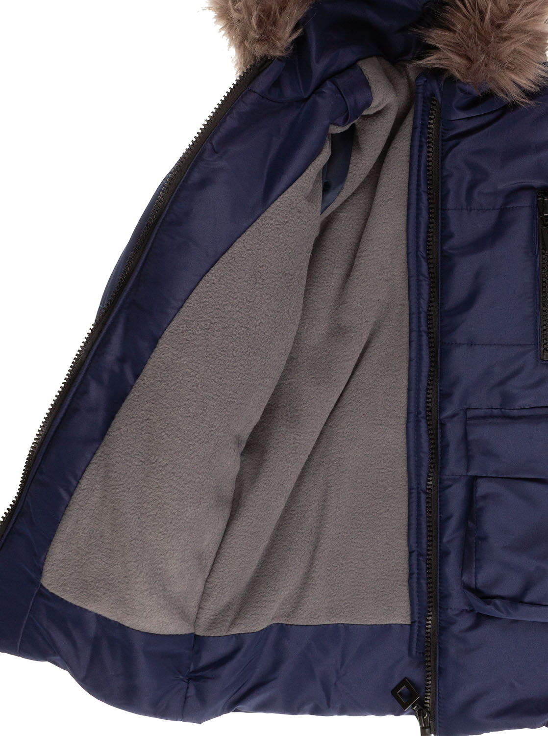 Куртка зимняя для мальчика Одягайко синий электрик 20229 - фото