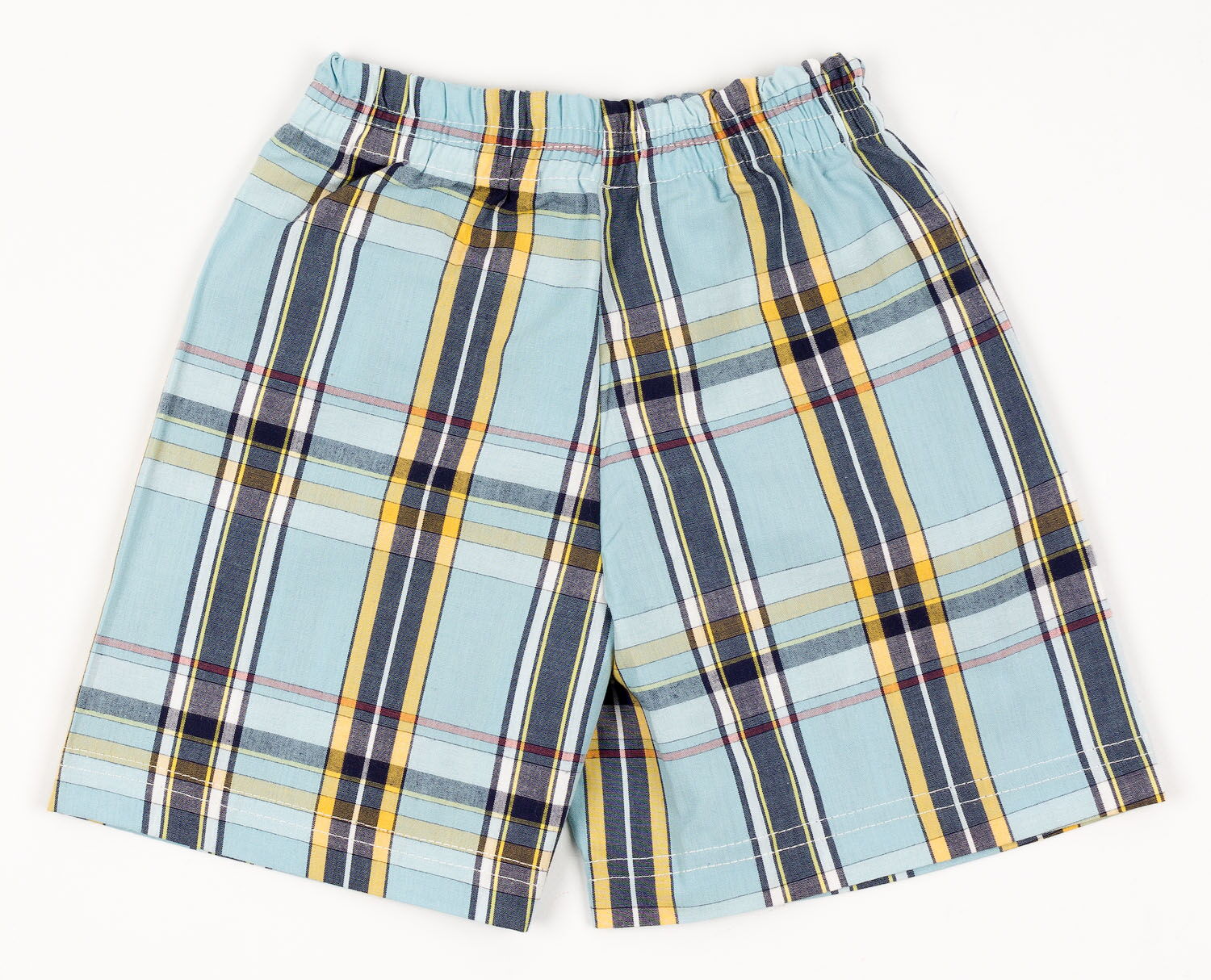 Комплект для мальчика (футболка+шорты) Денди горчичный 916 - размеры