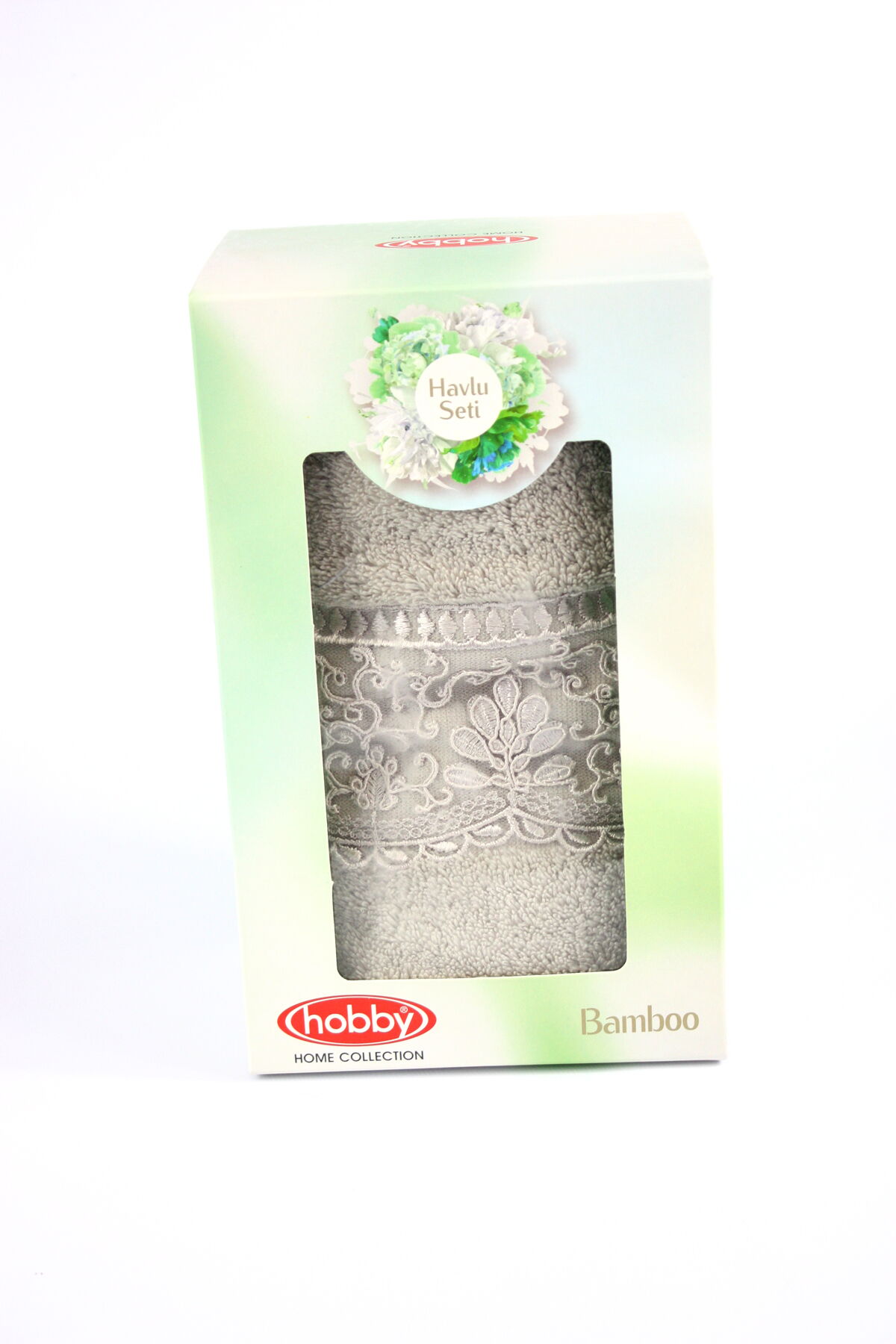 Полотенце махровое для лица в подарочной коробке HOBBY Sidelya-1 кофейное - цена