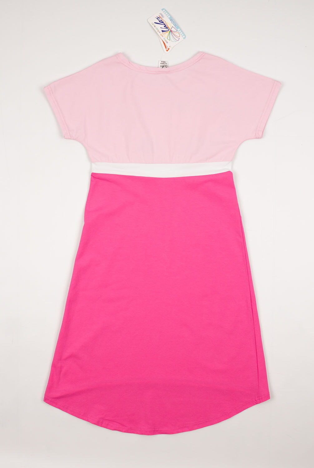 Платье для девочки Valeri tex розовое 1815-55-042 - размеры