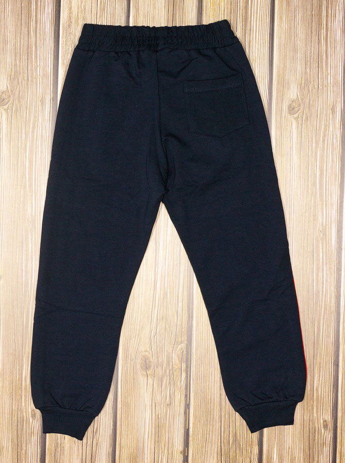Спортивные штаны для мальчика Breeze темно-синие 13051 - фото