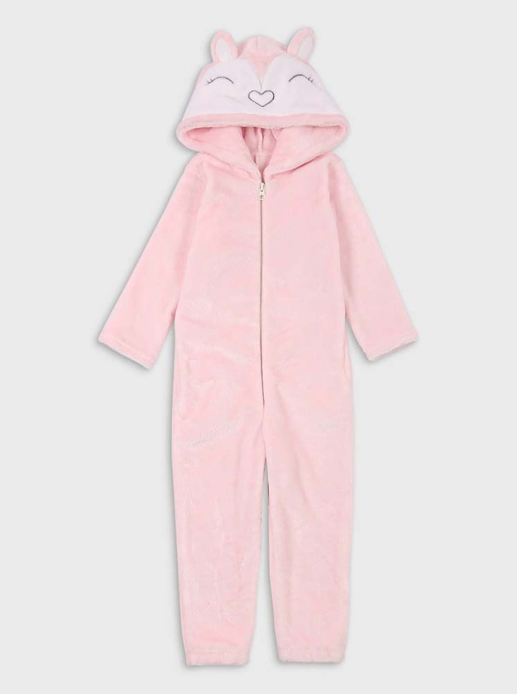 Пижама-кигуруми для девочки Фламинго Лисичка розовая 779-900 - цена