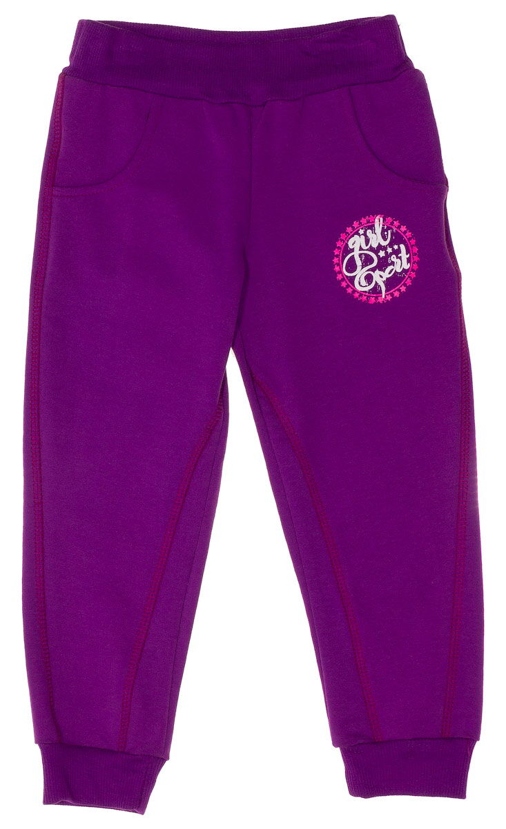 Спортивные штаны для девочки Фламинго Girl Sport сиреневые 734-314 - цена