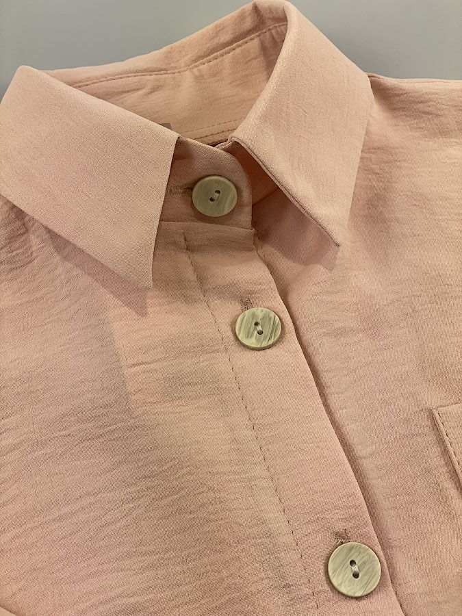 Костюм рубашка и палаццо для девочки персик 2005 - размеры