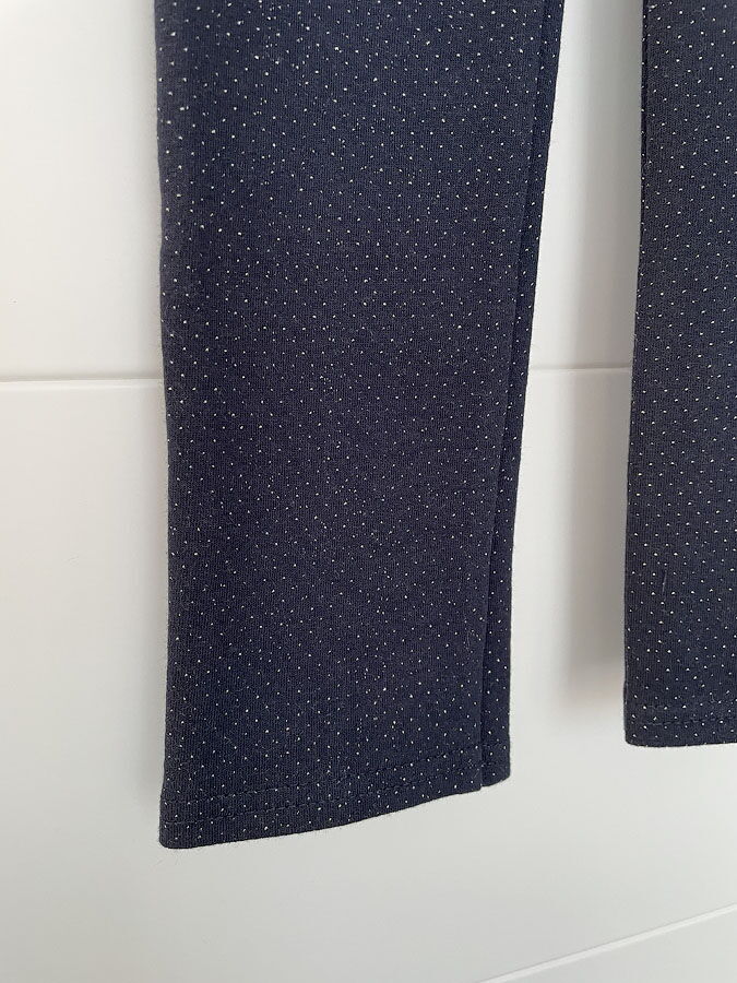 Брючки для девочки Mevis синие 3946-04 - фото