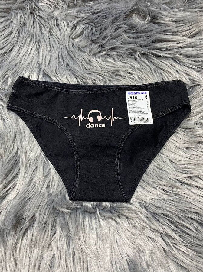 Трусики для девочки BAYKAR  черные 7918 - цена