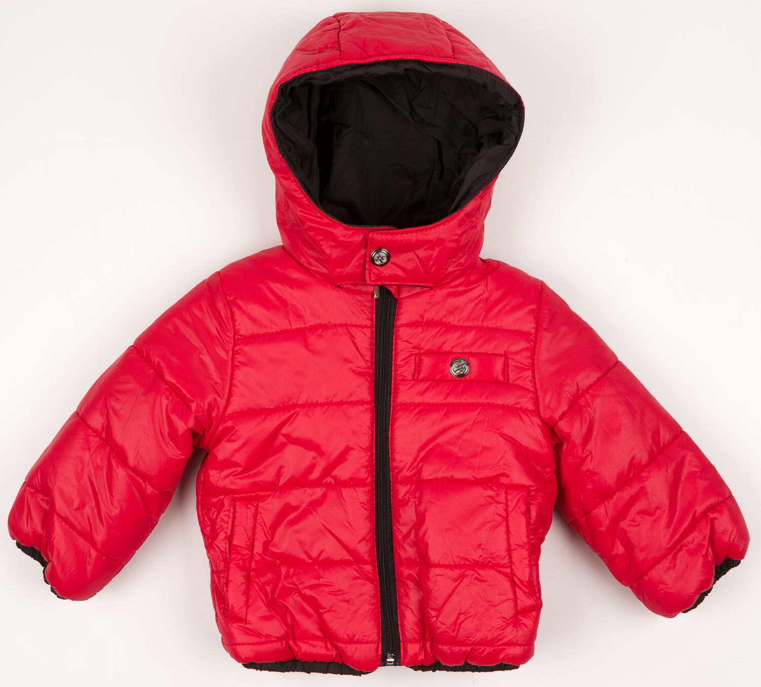 Куртка зимняя для девочки Одягайко красная 2554 - цена