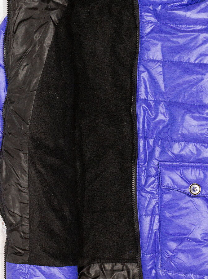 Куртка для мальчика ОДЯГАЙКО синяя 22169О - фото