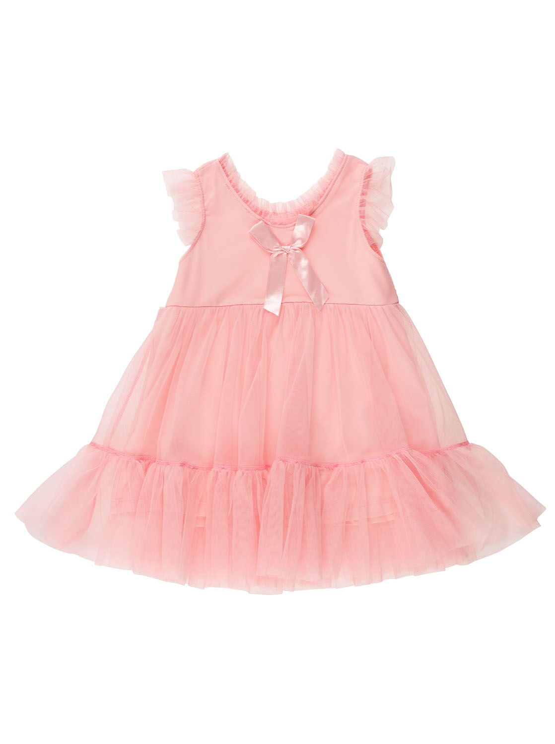 Нарядное платье Breeze розовое 10296 - фото