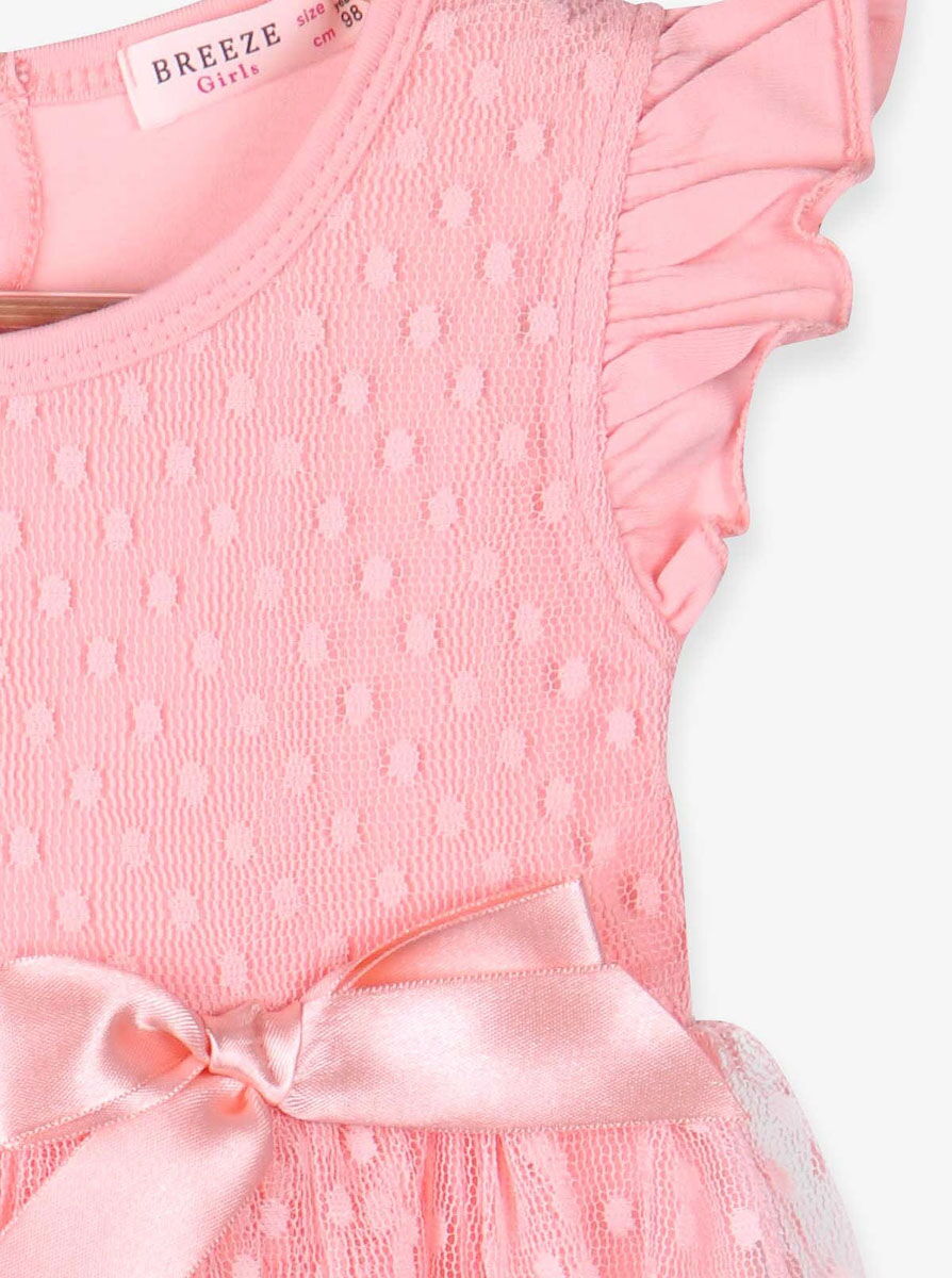 Нарядное платье для девочки Breeze розовое 15877 - размеры