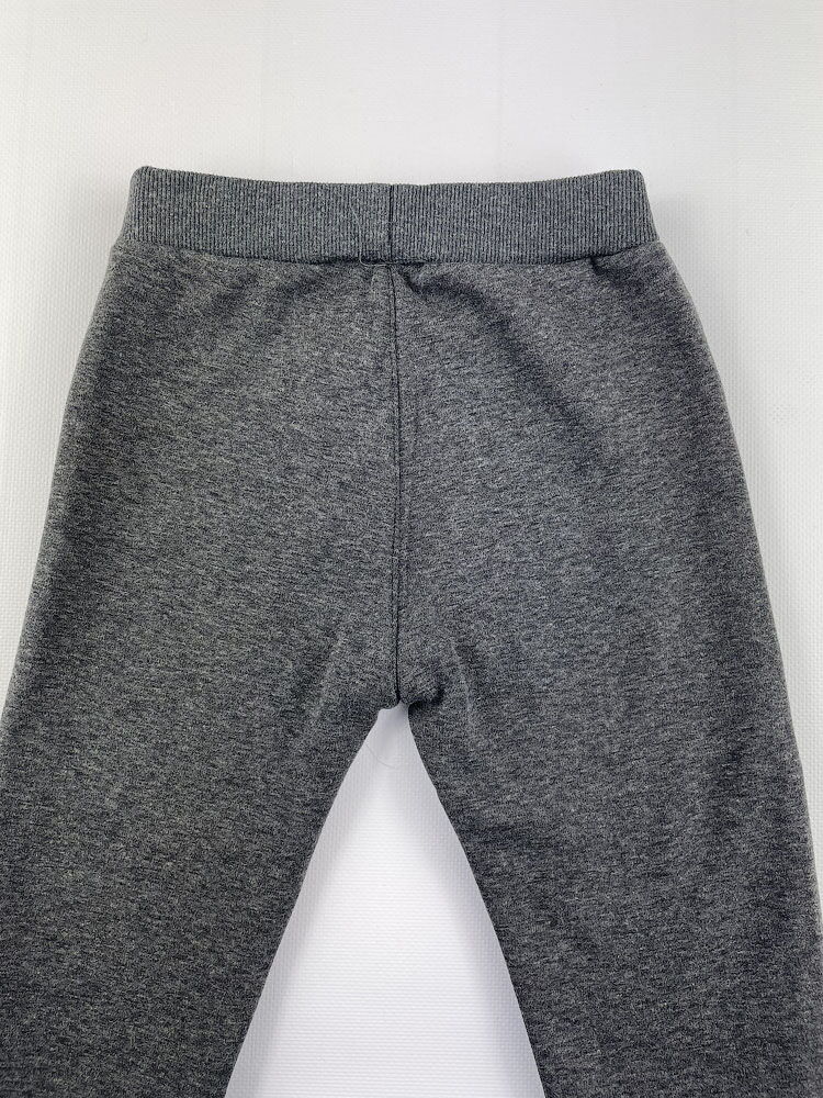 Лосины утепленные на меху серый графит 8011 - картинка