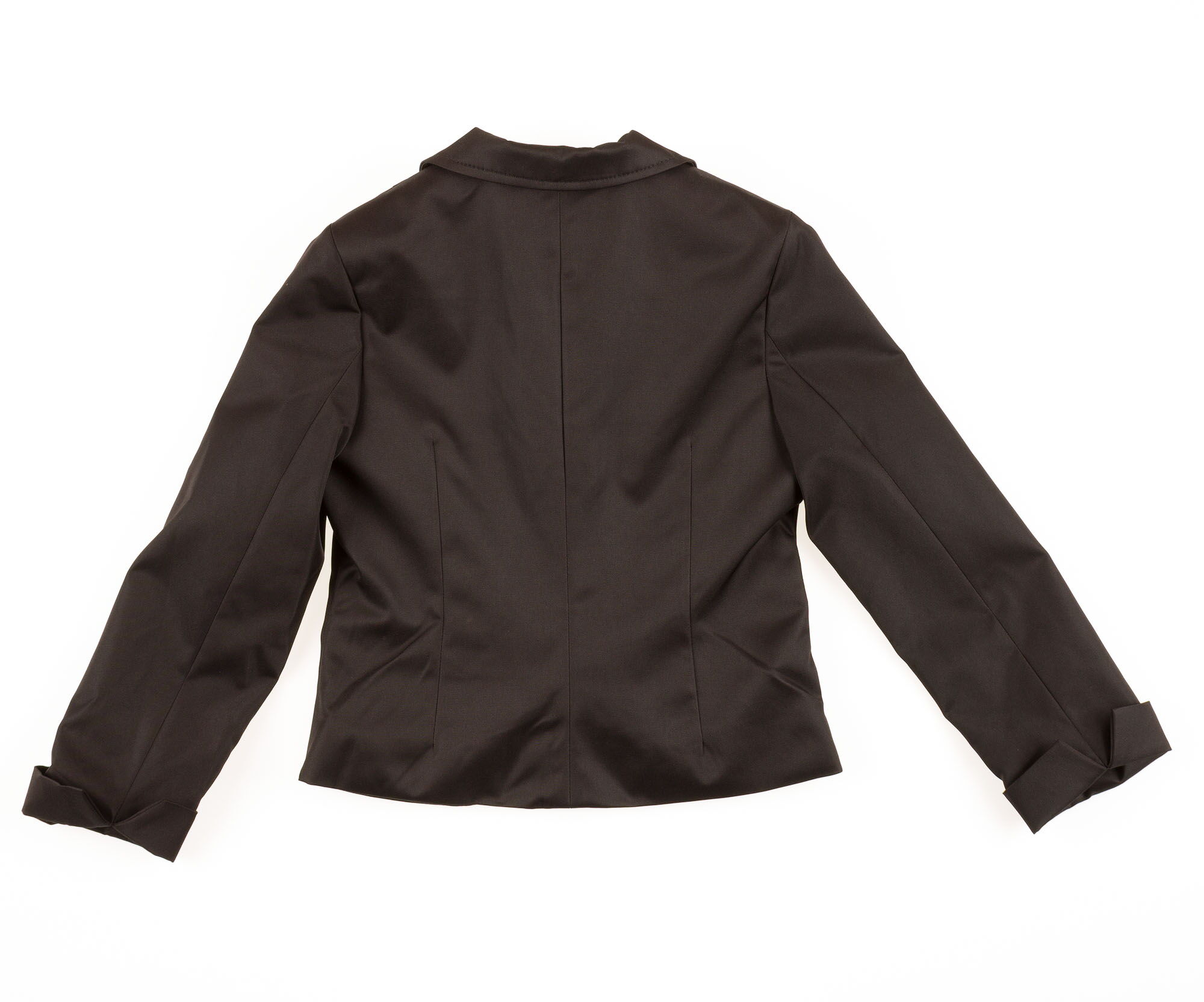 Пиджак школьный для девочки SUZIE Габби мемори-коттон чёрный ЖК-14605  - фотография