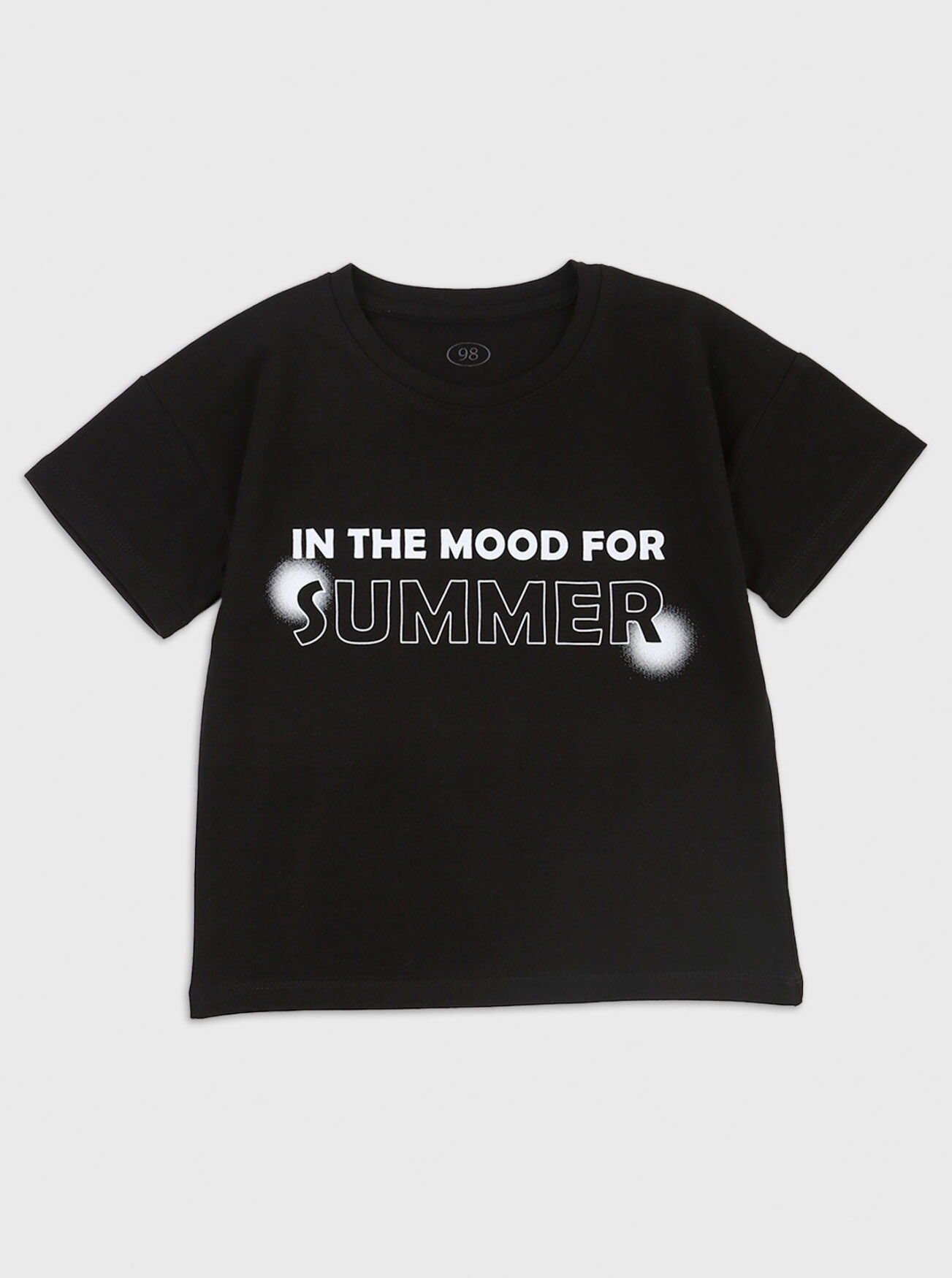 Футболка детская Фламинго Summer черная 778-061 - цена