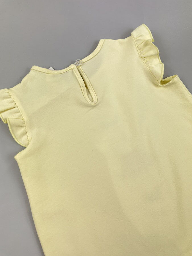Платье для девочки Mevis лимонное 3767-02 - купить