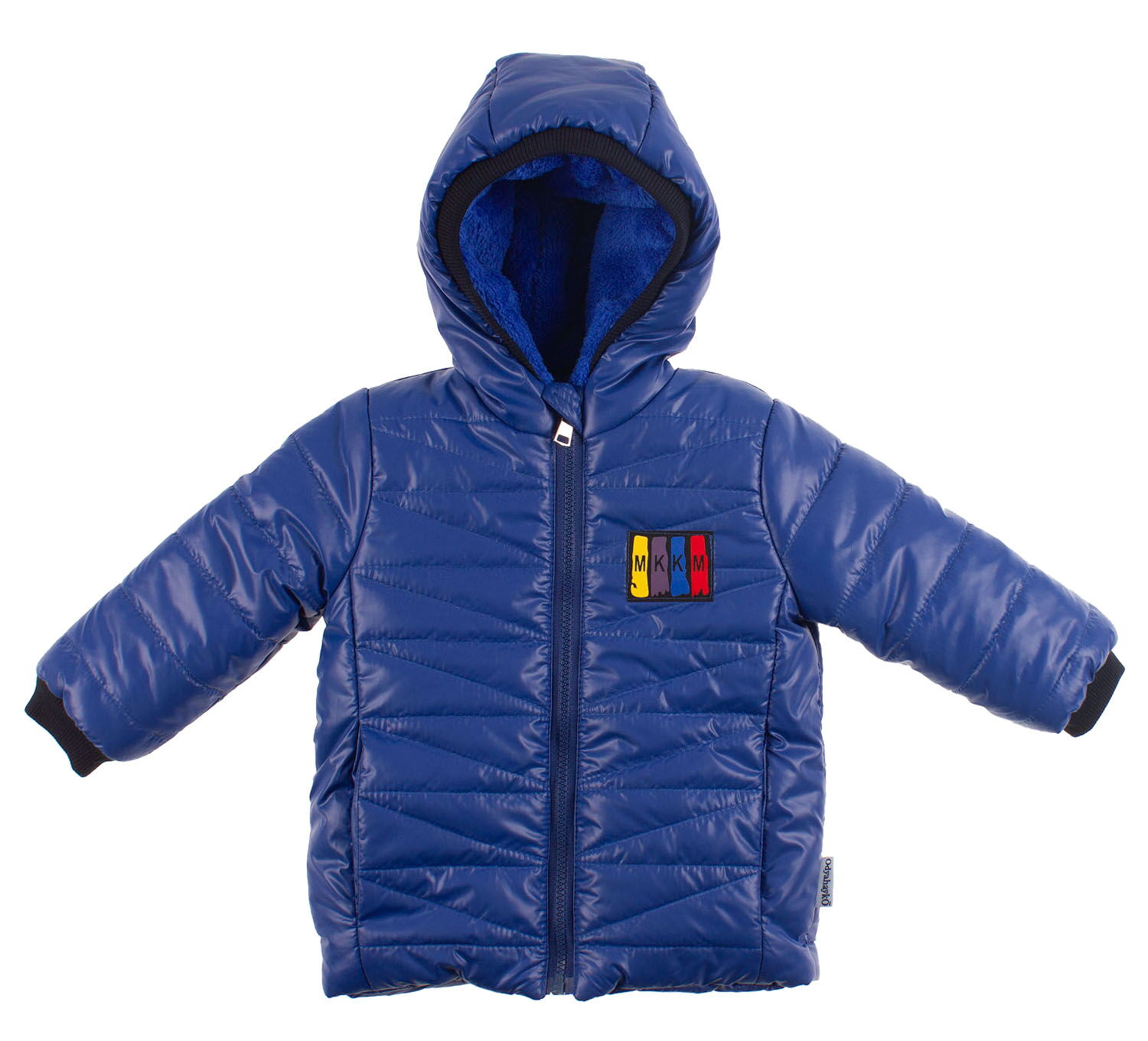 Куртка зимняя для мальчика Одягайко синяя 20185 - цена