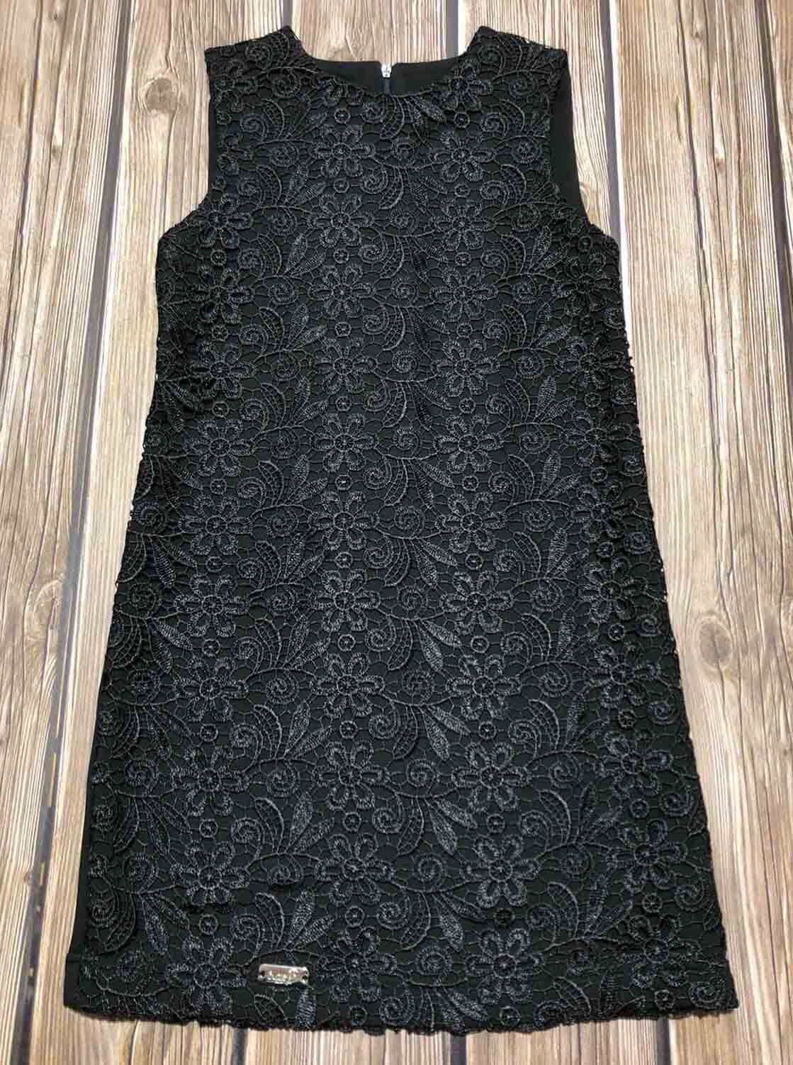 Платье трикотажное для девочки SUZIE Адель черное 35903 - цена