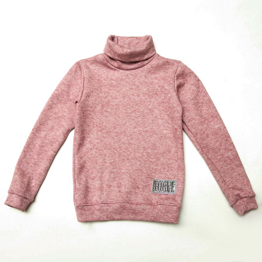 Утепленный свитер для девочки SmileTime Vogue розовый ZA21-05-2 - цена