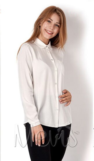Блузка для девочки Mevis молочная 2969-02 - цена
