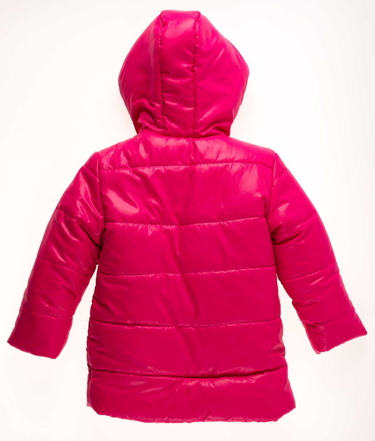 Куртка зимняя для девочки Одягайко малиновая 20063 - фото