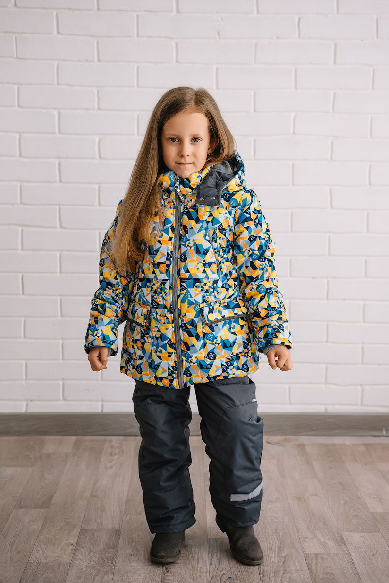 Зимний мембранный комбинезон DCkids Тейлор желтый - цена