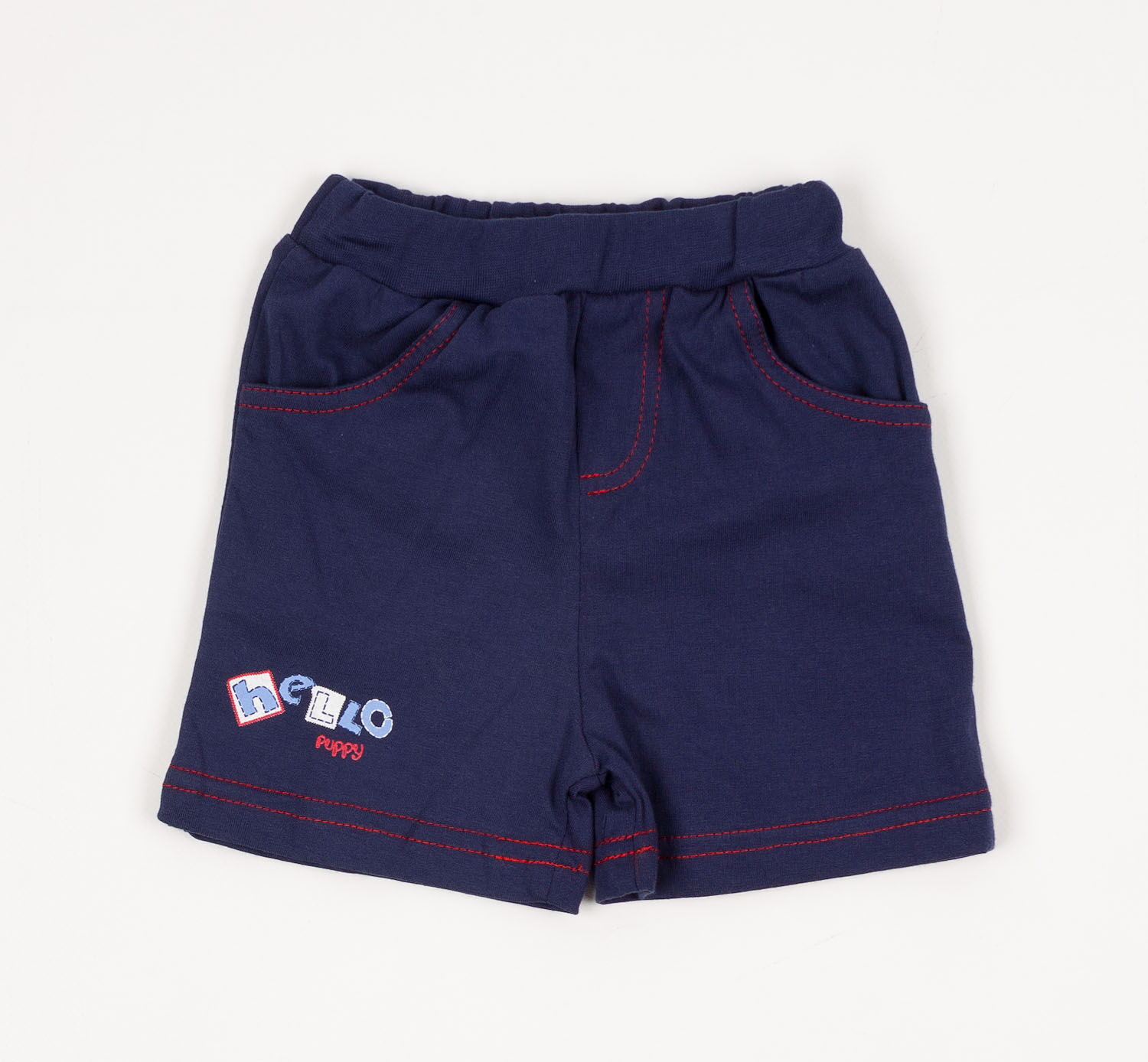 Комплект для мальчика (футболка+шорты) Фламинго красный 688-110 - размеры