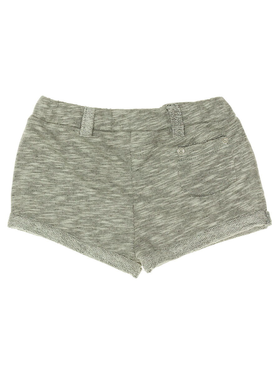 Трикотажные шорты для девочки Фламинго серые 768-316 - размеры