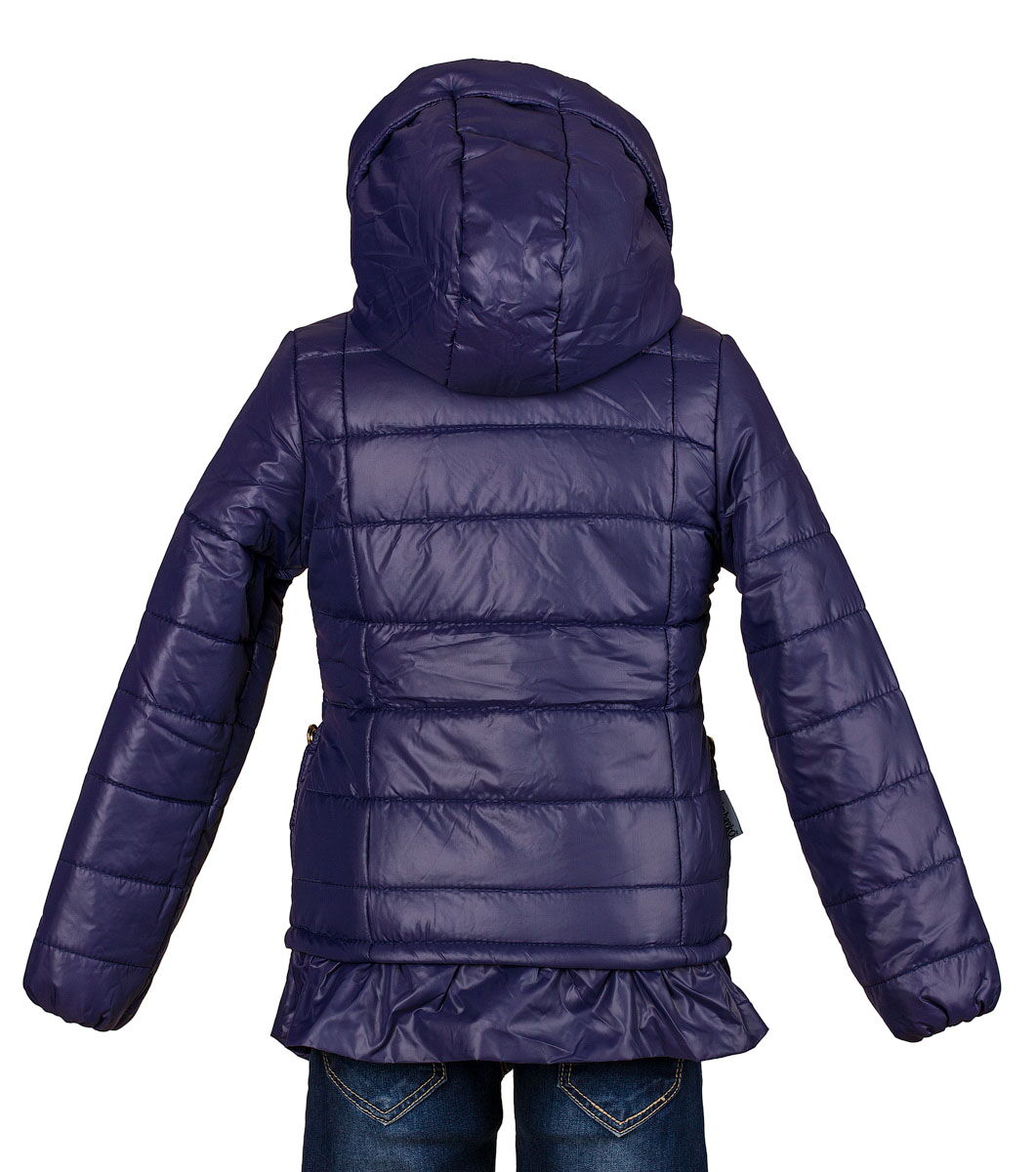 Куртка для девочки Одягайко синяя 2633 - размеры