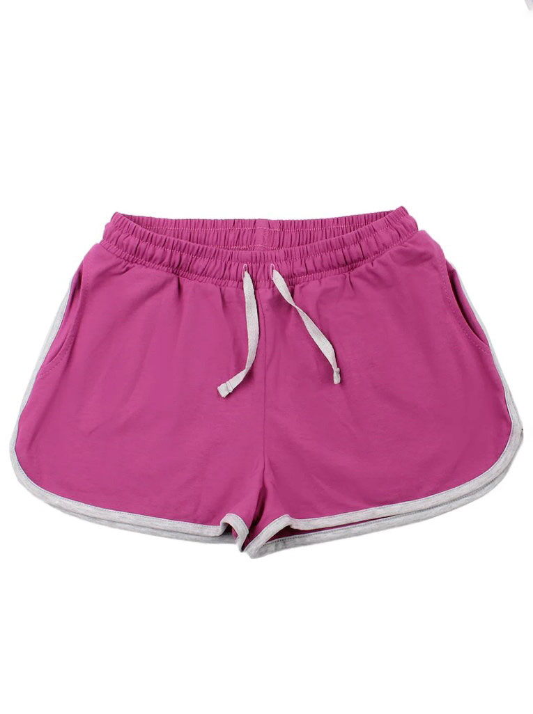 Летние шорты для девочки Фламинго сиреневые 786-417 - цена