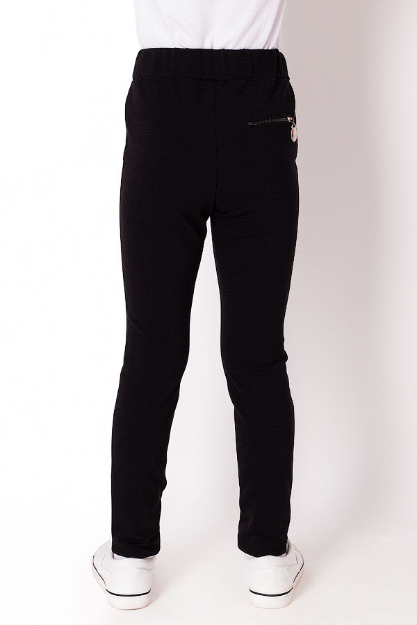 Брюки-лосины для девочки Mevis синие 3775-01 - фото