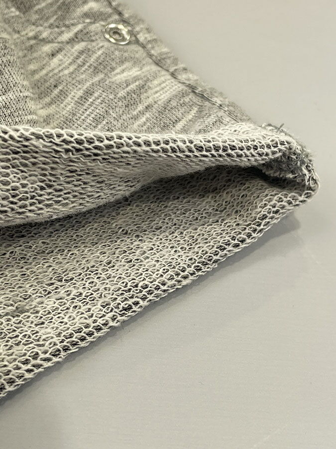 Трикотажные шорты для девочки Фламинго серые 768-316 - картинка