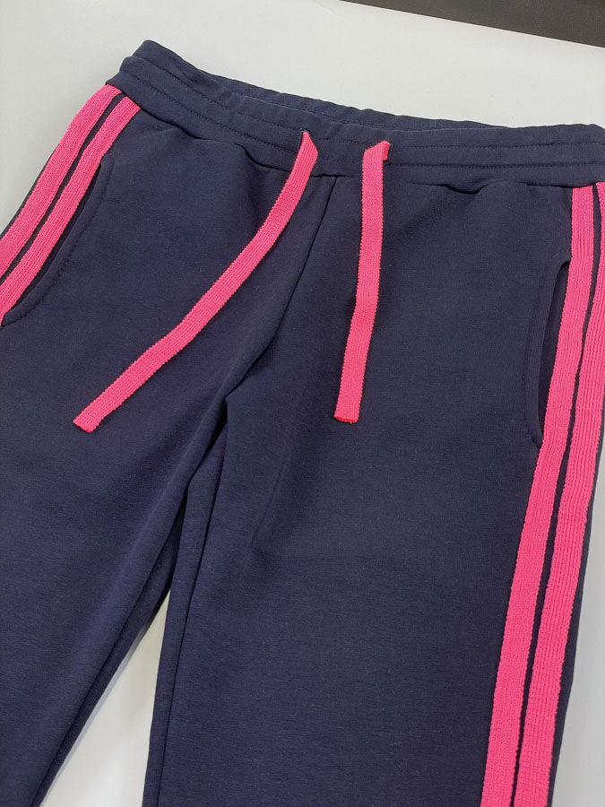 Спортивные штаны для девочки SMIL темно-синие - фотография
