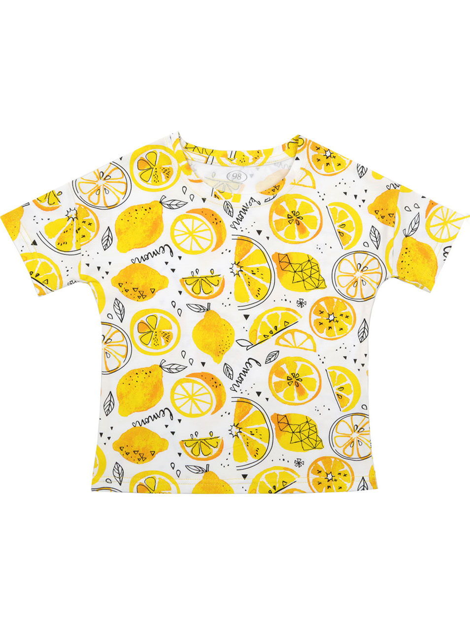 Футболка детская Фламинго Lemon молочная 787-420-01 - цена