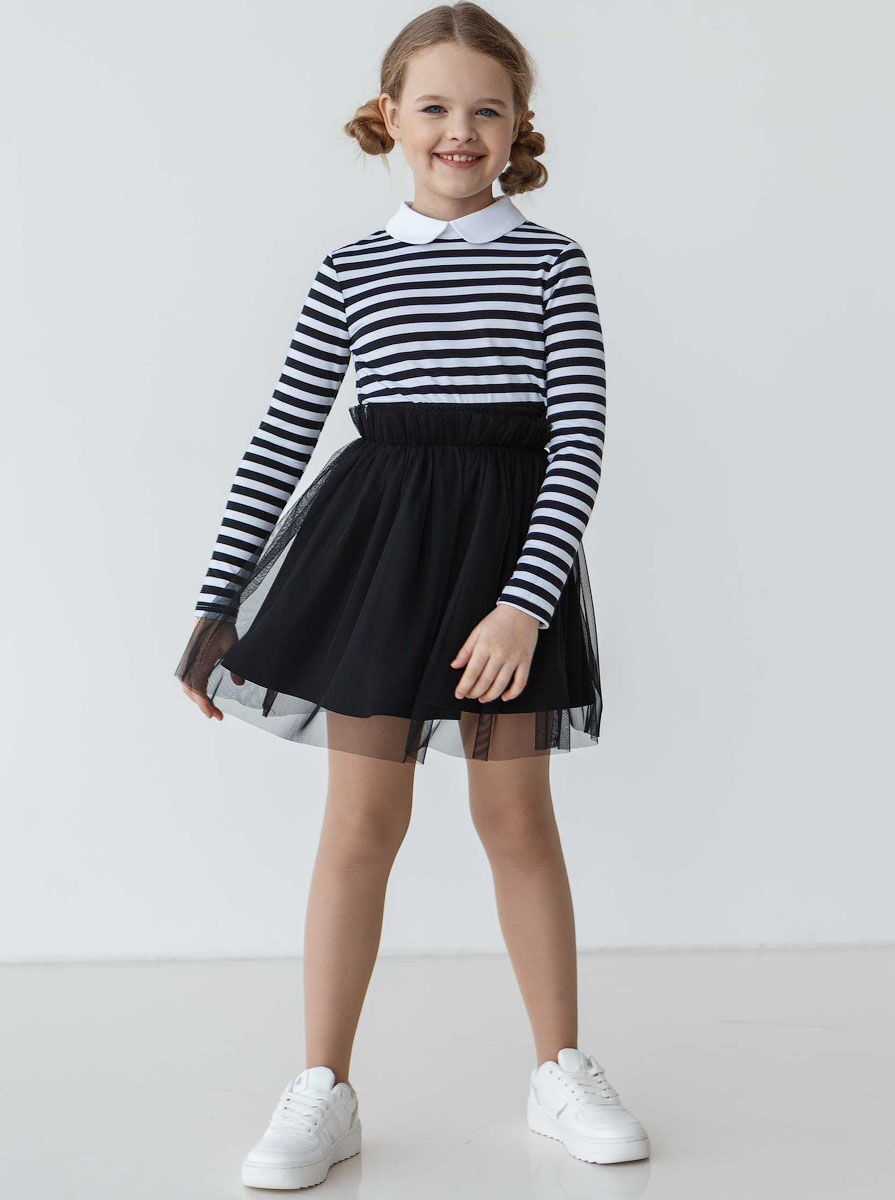 Юбка школьная для девочки SUZIE Прю синяя 72103  - размеры