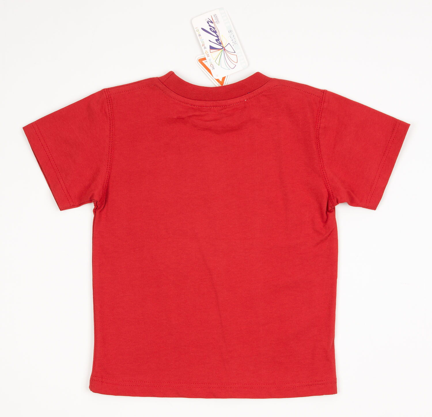 Футболка для мальчика Valeri tex красная 0877-022 - размеры