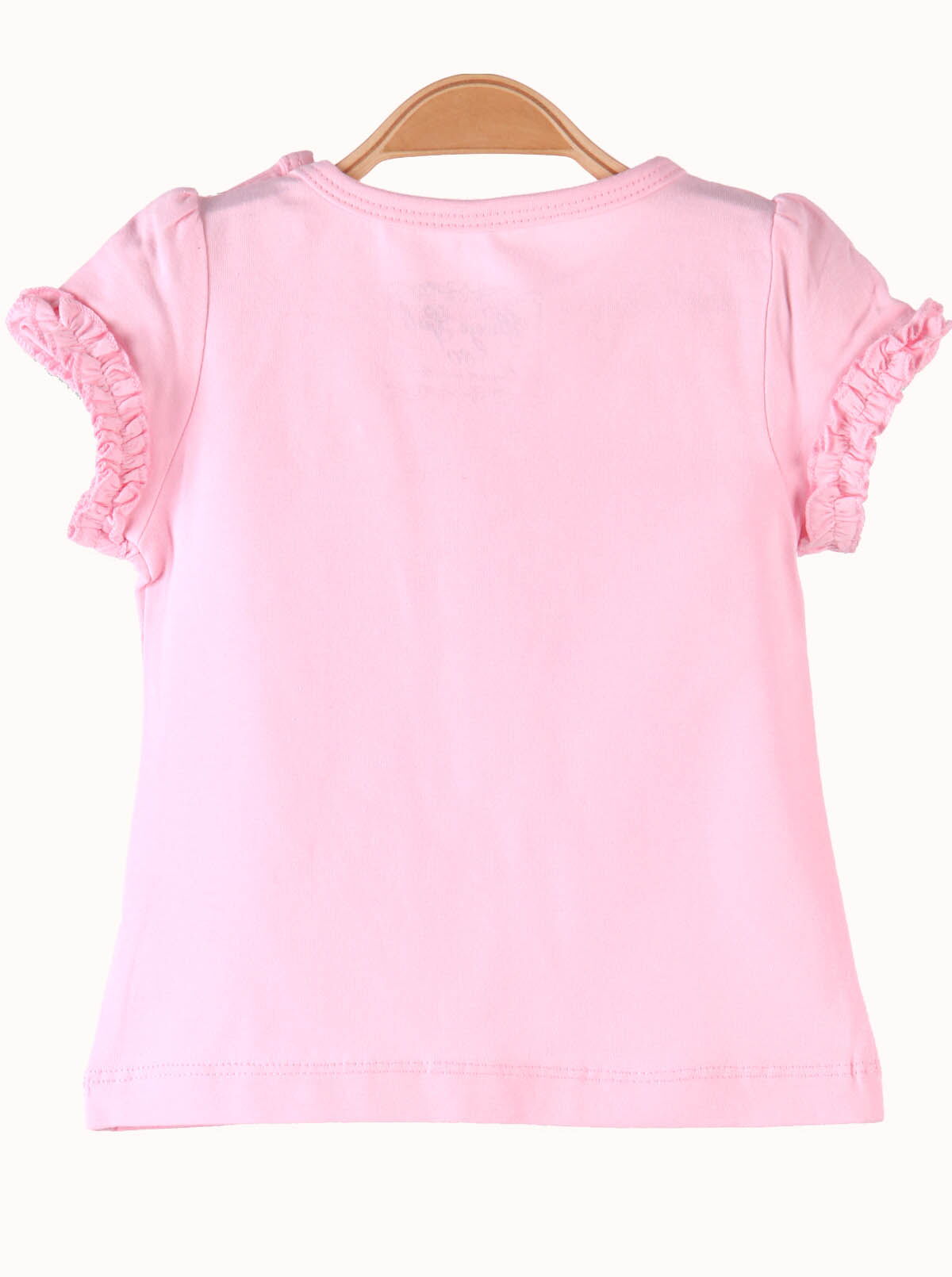 Футболка для девочки Breeze Котики розовая 14263 - фотография