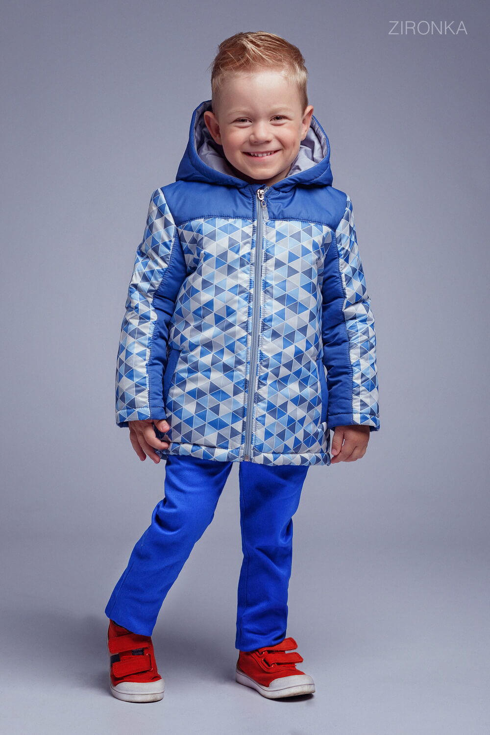 Куртка для мальчика Zironka синяя 2101-1 - Киев