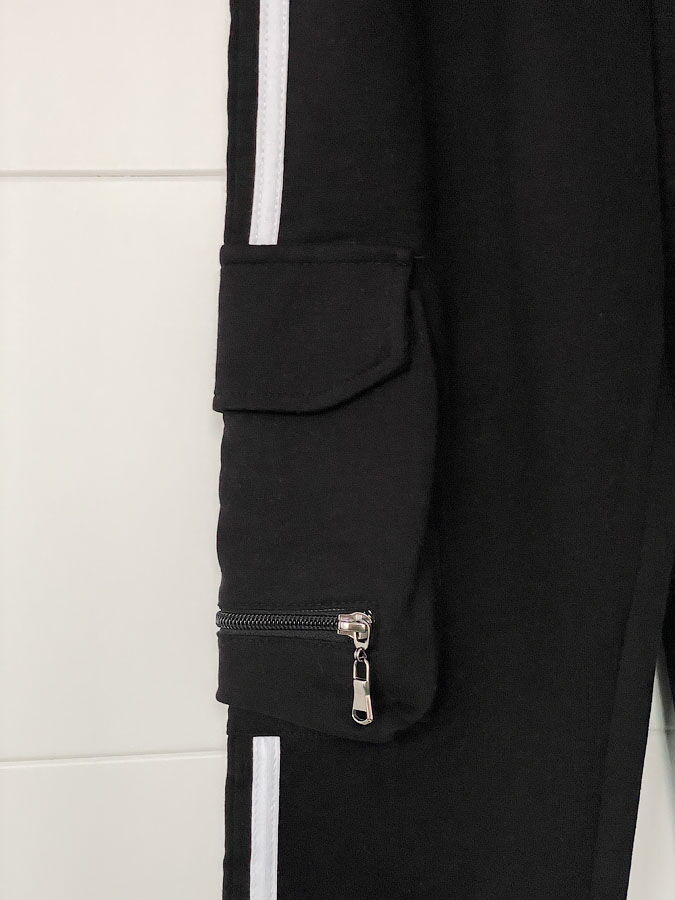 Спортивные штаны детские Breeze черные 16548 - фотография